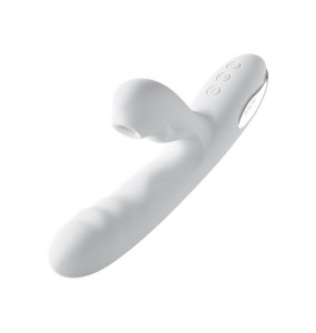 USA SVAKOM - VEROMCA Powerful Clitoral G-spot Stimulator (Chargeable - White)